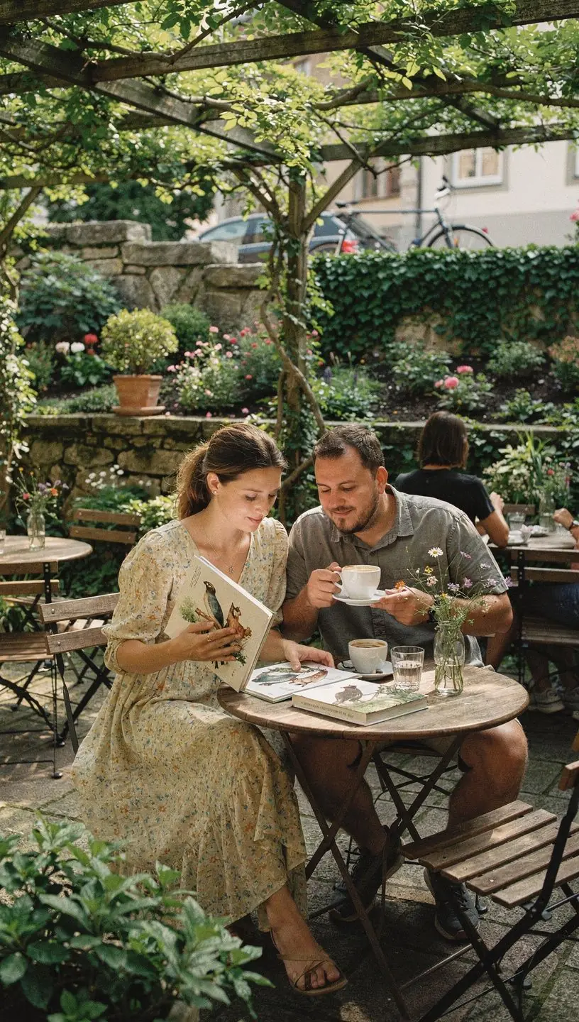 Eine Auswahl an Geschenkbüchern, die elegant auf einem Tisch präsentiert werden.